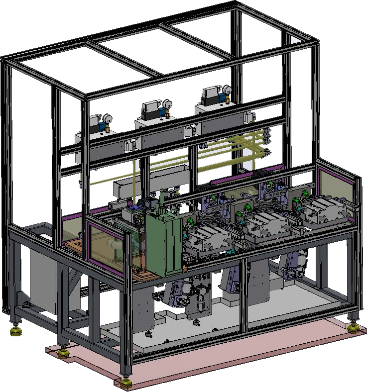 水、油泵装配及检测装备